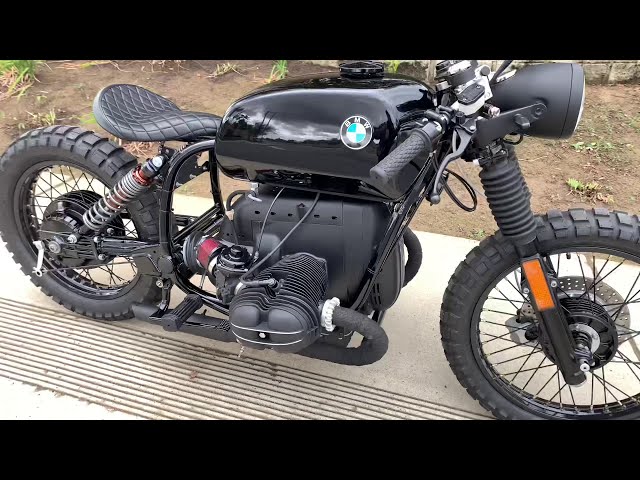 I Built a Cafe Racer from a 1977 BMW R100 Motorcycle