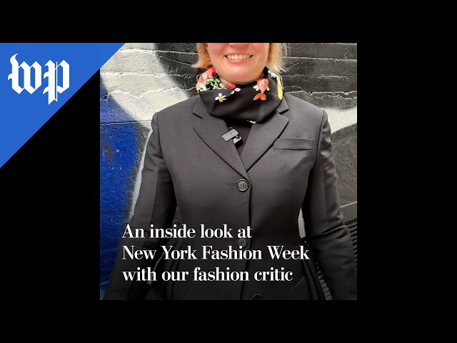 An inside look at NYFW with our fashion critic