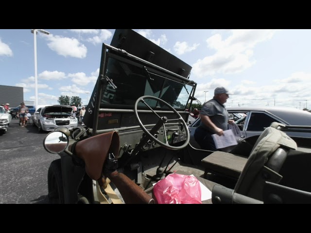 Reineke Ford Car Show 2022 WWII Jeep