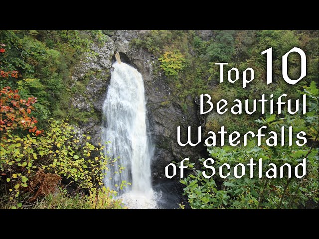 Top Ten Beautiful Waterfalls of Scotland | 4K | DJI Mini 3 Pro