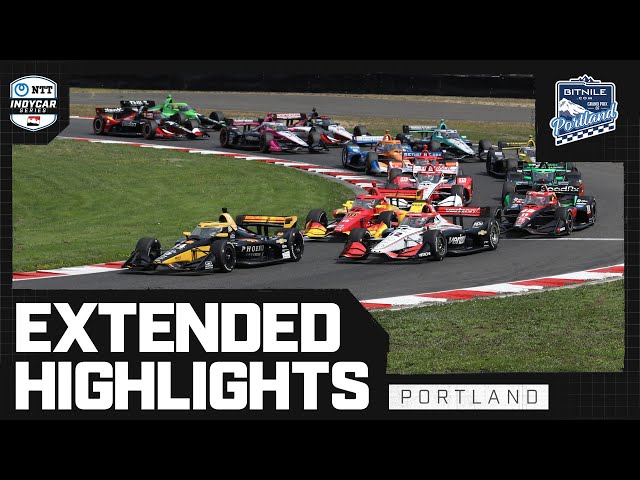 INDYCAR SERIES Official Extended Highlights | 2024 BITNILE.COM Grand Prix of Portland