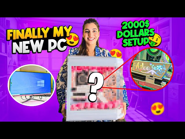 MY NEW GAMING PC | UNBOXING | Ailee YT VLOG