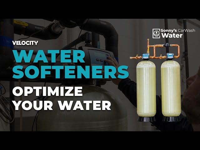 Optimize your water with Velocity Water Softeners by Sonny’s