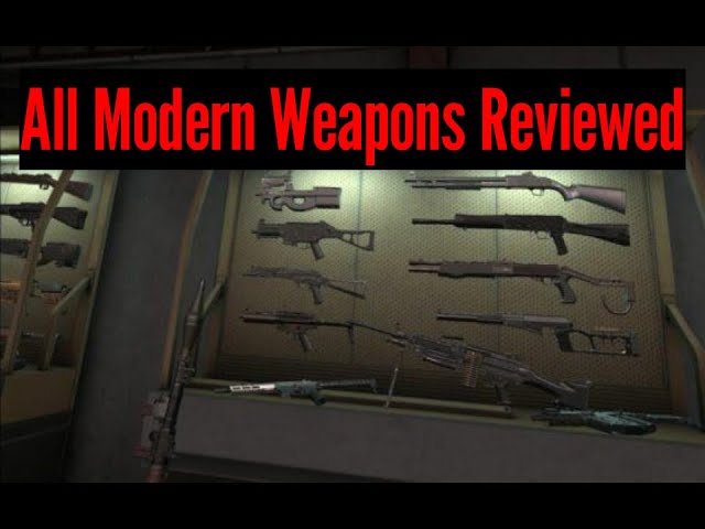 All Modern Weapons Ranked | Pavlov Shack