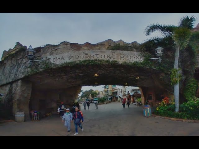 4K 360 Video walk through of Islands of Adventure Florida