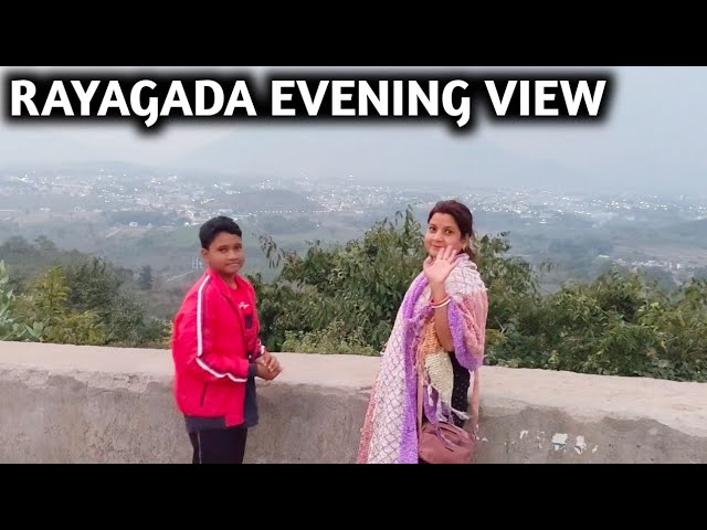 Evening View of Rayagada From Hill Top #rayagada #viewpoint #hilltop