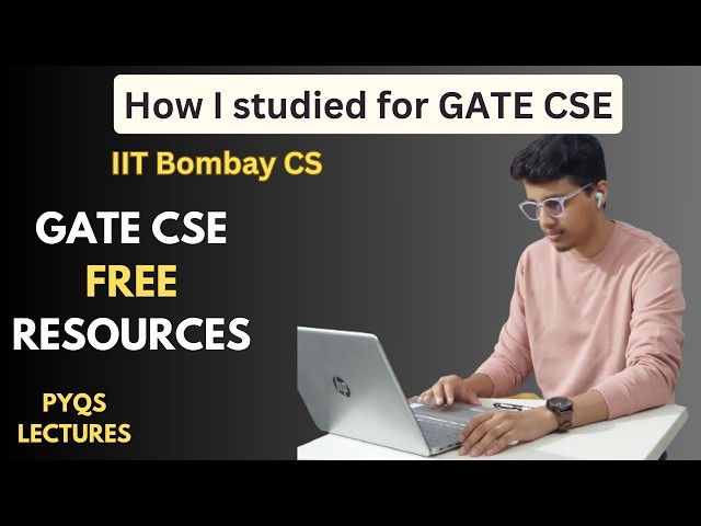 Best GATE CSE Resources: Free & Paid Options | GATE exam tips | MTech IIT Bombay CS