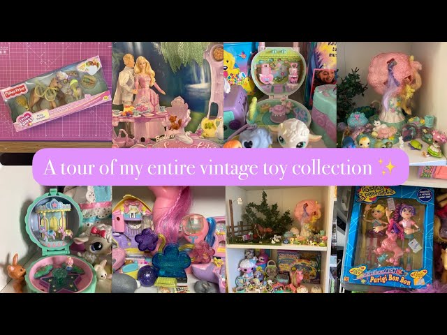 vintage toy collection tour!