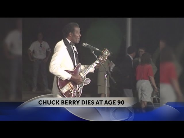 Rock 'n' roll legend Chuck Berry dies at 90