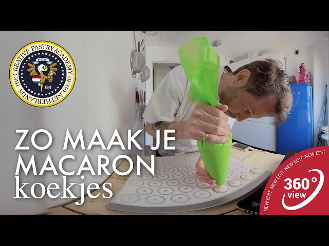 This is how you make macaron cookies | 360 video | NEW EDIT