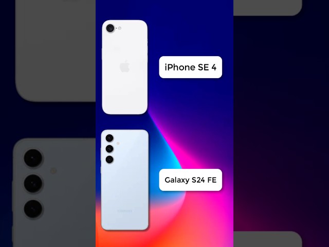 iPhone 16E / SE 4 vs Samsung Galaxy S24 FE