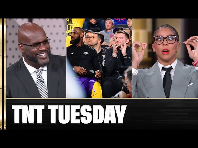 TNT Tuesday Reacts to LeBron & the Lakers' BIG First Half 🔥 | NBA on TNT