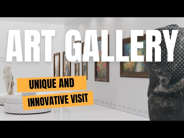 🎨 360° Virtual Art Gallery Experience | Unreal Engine 5.1 | Revolutionizing Art Display