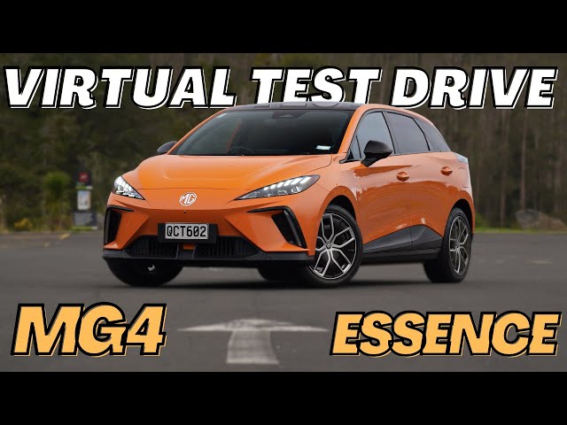 All electric MG4 virtual test drive I 360 degree view