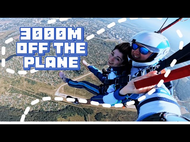 FIRST TIME SKYDIVING | bucket list