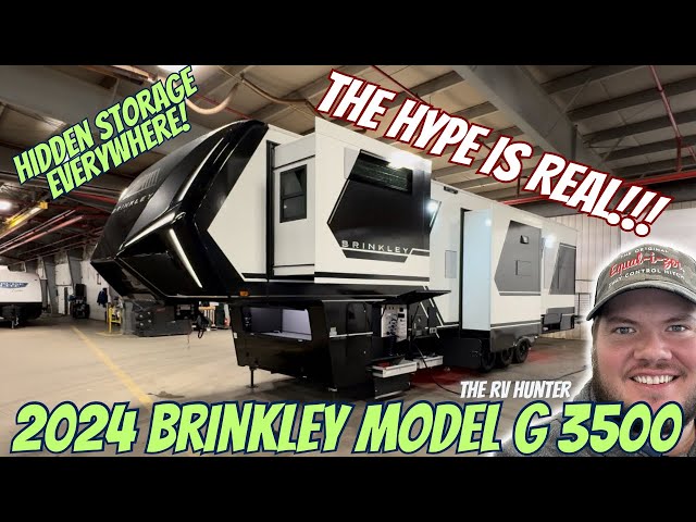 This Toy Hauler is INSANE | 2024 Brinkley Model G 3500