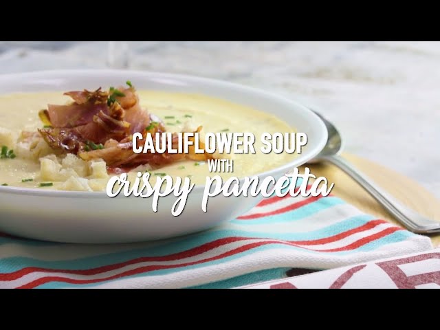 Crispy Pancetta And Cauliflower Soup | Back To Basics | MKR Always Open