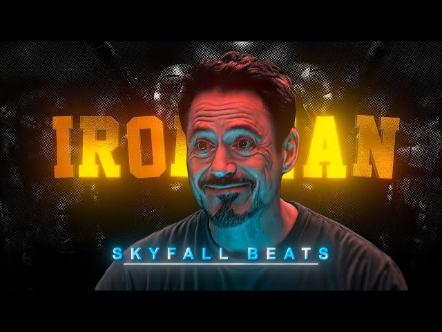 Iron Man Edit [ 4K ] Skyfall Beats - Apogee (Slowed + Reverb)