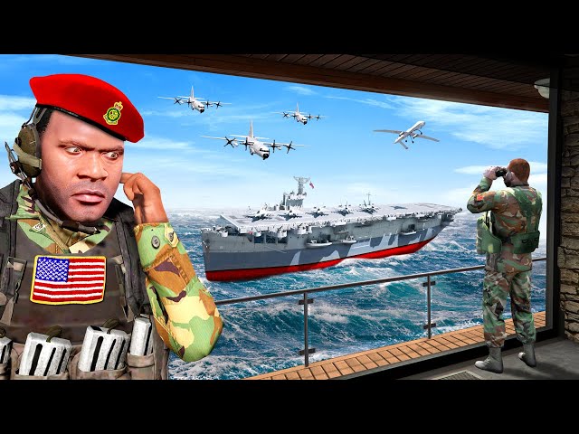 GTA 5 - Franklin's House is the NEW Navy Base! (Upgrade)