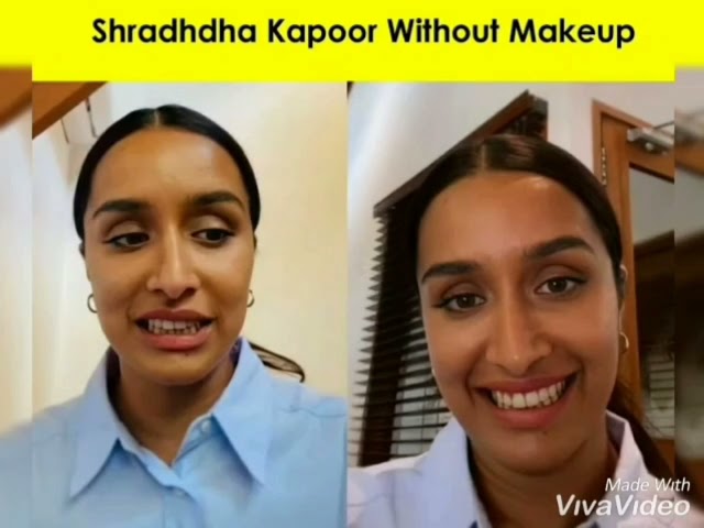 Shraddha kapoor without makeup | With Makeup Comparison Fair Love ❤