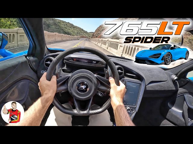 The McLaren 765LT Spider is the Best Car I’ve Ever Driven (POV Drive Review)