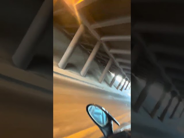 BMW Exhaust Sounds Crazy Under a Bridge