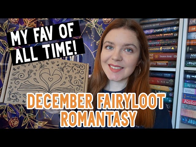 Unboxing A Love Most Divine | Fairyloot Romantasy December 2024