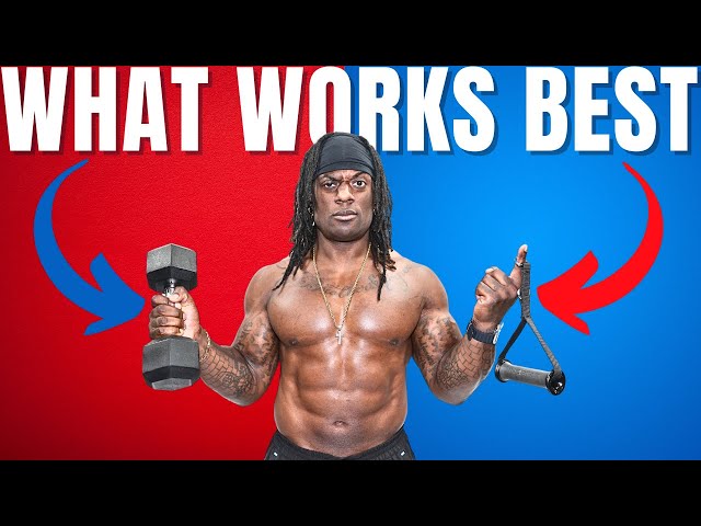 What Builds Muscle More? Cables Vs Dumbbells