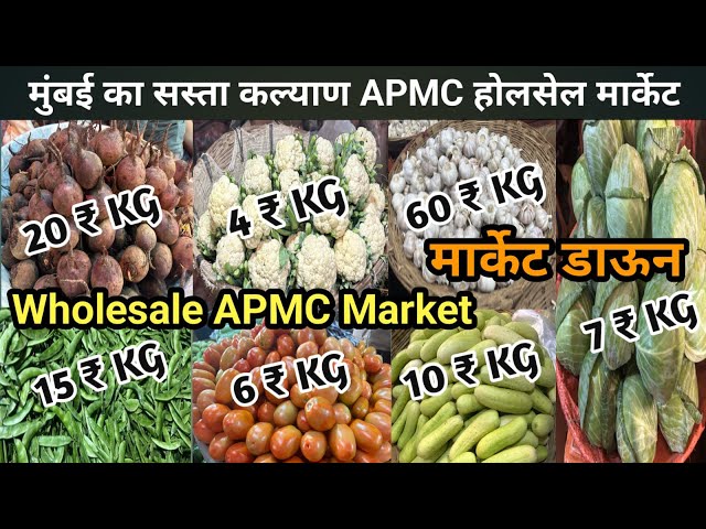 Mumbai Kalyan Apmc Market | Kalyan APMC Vegetable Market |