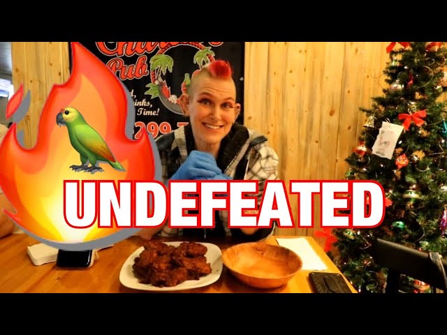 CHARLIE’S FIRE WING CHALLENGE | INSANE SPICE | UNDEFEATED | MOM VS FOOD