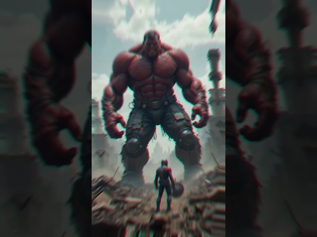 Red Hulk and Ant Man ☠️ #animation #transformers #fusion #transaction #hybrids #ai #usa