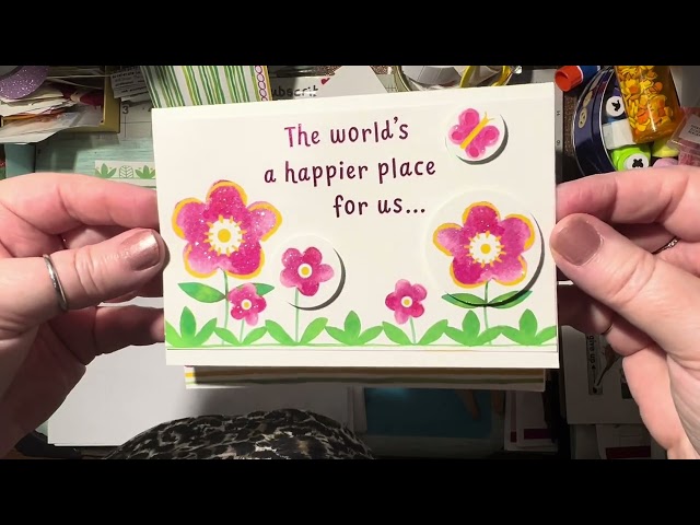 (2186) 😀 HAPPY HOUR - recycled card and finish cards