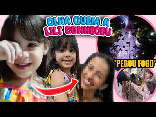 O VULCÃO ENTROU EM ERUPÇÃO - ELIZA CONHECEU A YOUTUBER FAVORITA | Kathy Castricini