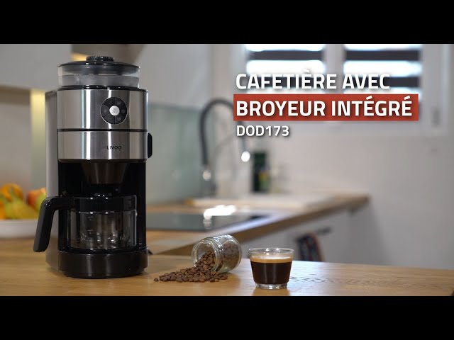 Livoo DOD173 - Cafetière avec broyeur intégré