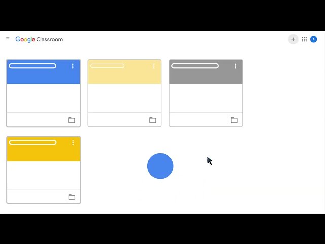 Create a class in Google Classroom (web)