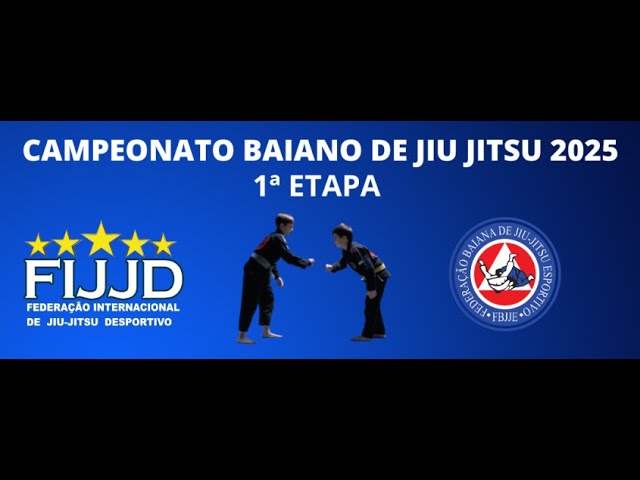 [Tatami 5] 1ª ETAPA DO CAMPEONATO BAIANO DE JIU JITSU 2025 FBJJE