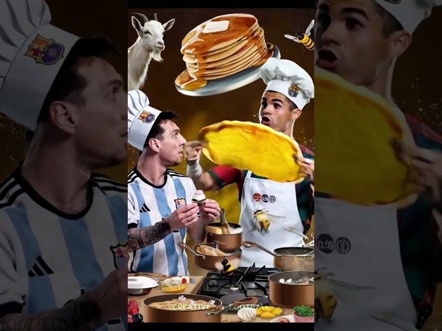 Messi vs Ronaldo: The Ultimate Cooking Showdown