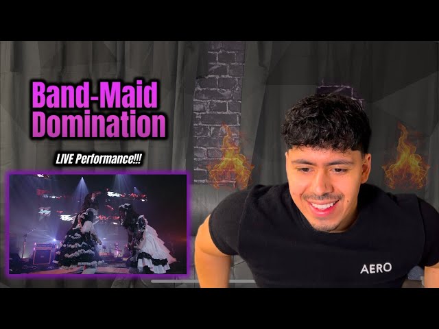 DOMINATION / BAND-MAID [ First Reaction! ] Official Live Video | I think I am falling in LOVE!