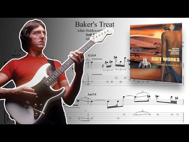 Allan HOLDSWORTH - Baker's Treat | solo transcription