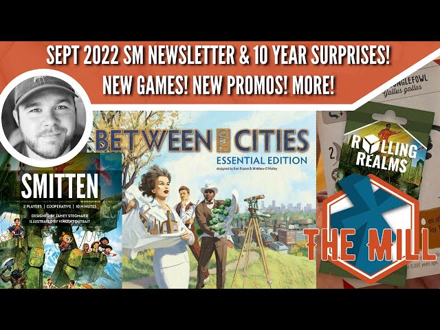 Sept 2022 SM eNewsletter & 10 Year Surprises! News Games! New Promos! More! - The Mill