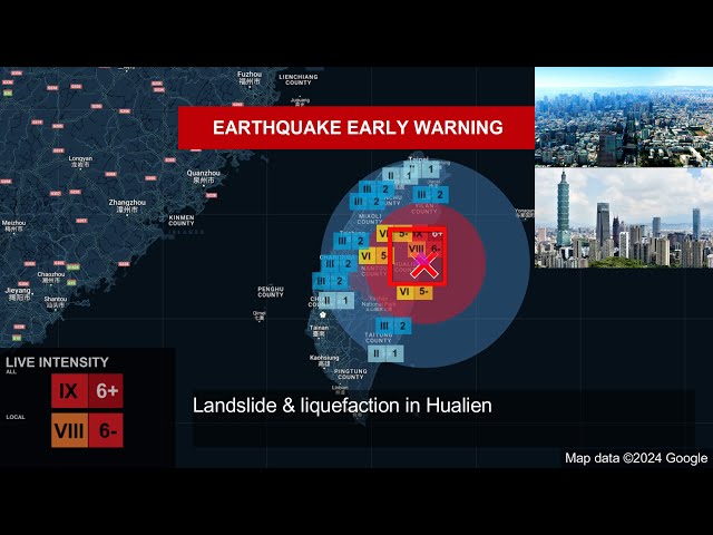 M 7.4 Taiwan Earthquake (3/4/2024)