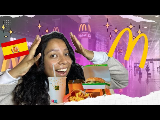 Así es MC DONALDS en ESPAÑA*Esto en PERÚ  no lo tenemos* - VAMONOSGL