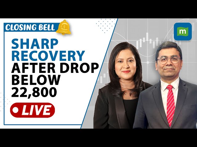 Live: Nifty Recovers After Dropping Below 22,800; Midcaps Trim Losses | Closing Bell