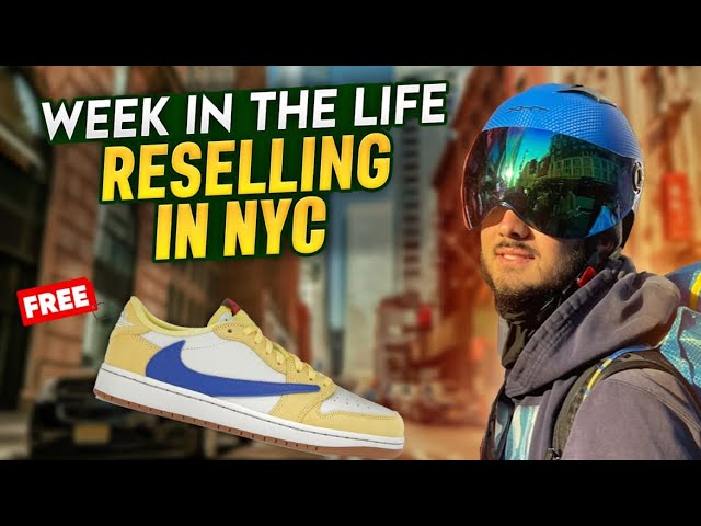 Week in the life sneaker reselling in NYC