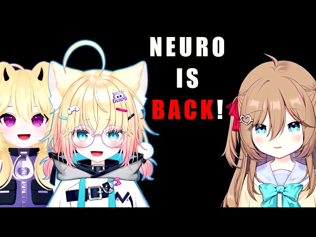 Cerber & Mini Welcome Neuro-Sama Back To Streaming | Impromptu Collab