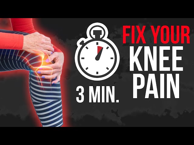 Knee Pain Relief: 3 Minute Trick to Stop Pain in the Knee!