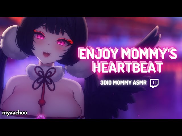 ♡ 1 hour of heartbeat ♡ 3DIO mommy asmr ♡ sleep aid ♡ soft spoken ♡ TWITCH VOD ♡ 04.02.2025 ♡