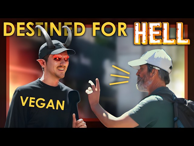 Vegan Activist Condemned to HELL