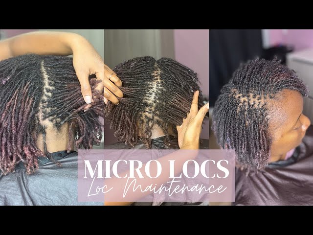 9 1/2 HOURS LATER | Micro Locs Loc Maintenance | Start To Finish