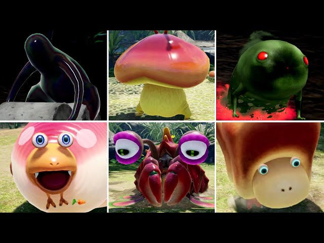 Pikmin 4 - All Returning Bosses